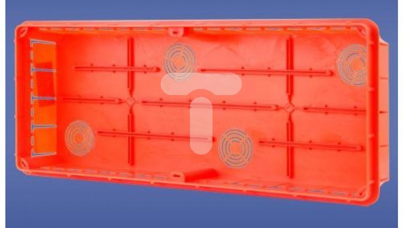 Puszka podtynkowa 400x156x66mm pomarańczowa Pp/t 10 11.10