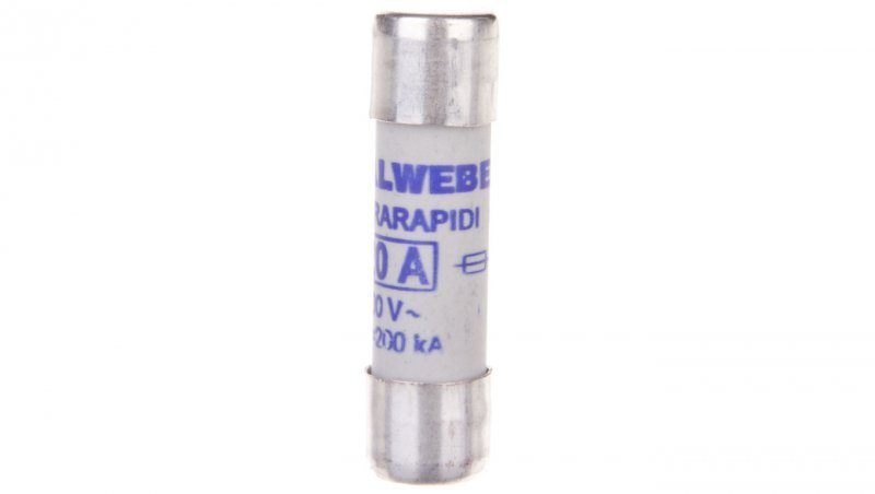 Wkładka bezpiecznikowa cylindryczna 10x38mm 20A aR 600V CH10UQ 002625011