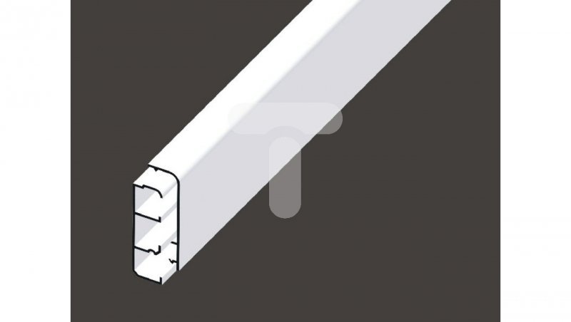 Kanał kablowy 80x 25mm 2000mm biały LP 80X25 (2/16/640)