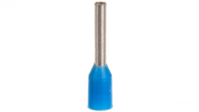 Końcówka tulejkowa izolowana TI 0,75mm2/8mm niebieska cynowana TI0,75L8FR /100szt./
