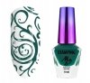 Lakier do stempli i stampingu MollyLac zielony 10ml Nr 8