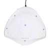 Lampa do paznokci LED/UV Moly Nails X5 MAX do lakierów hybrydowych żeli i akrylożeli 150W w cyrkonie crystal silver holo