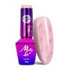 2+1gratis Lakier hybrydowy MollyLac Sparkling French Wedding queen HEMA/Di-HEMA Free 10g Nr 708