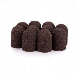 Kapturki ścierne na frez do pedicure 16mm #180 10 szt