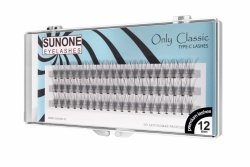 Rzęsy Kępki Standard Sunone 12 mm - 60szt