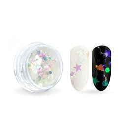 Hologramy Allepaznokcie Magic Gem 12 wielokolorowe