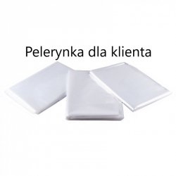 Polerynki fryzjerskie jednorazowe loiliwe bezbarwne HDPE - 5szt