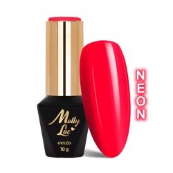 Lakier hybrydowy MollyLac Limited Edition Amoresse Neon 10g Nr 413