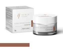 Henna pudrowa do brwi Noble Brow - Caramel