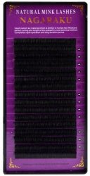 Rzęsy do przedłużania Nagaraku D 0,10 14 mm 16 pasków czarne