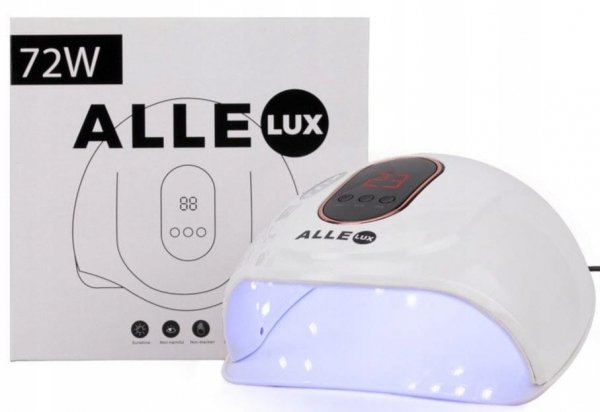 Lampa LED+UV Allepaznokcie Allelux T15 72 W biały