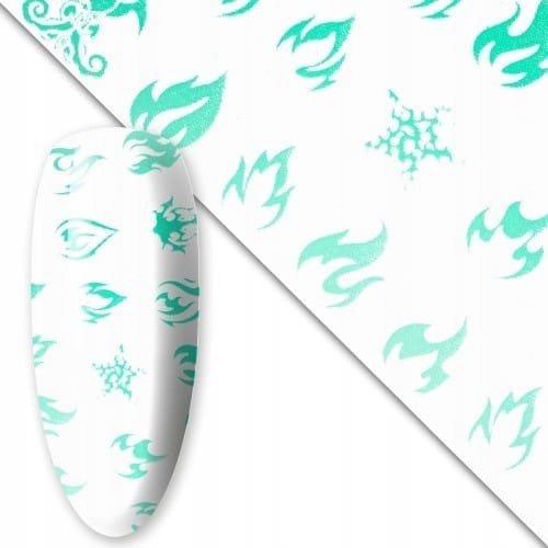 Folia transferowa 100 cm świecąca w UV Nr 8