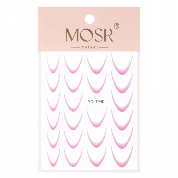 Naklejki do frenchu samoprzylepne SD-1930 Ombre