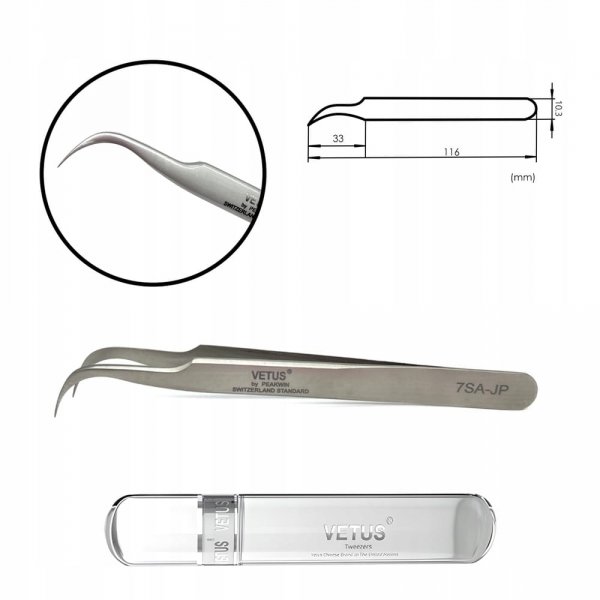 Pęseta Vetus 7-SA-JP