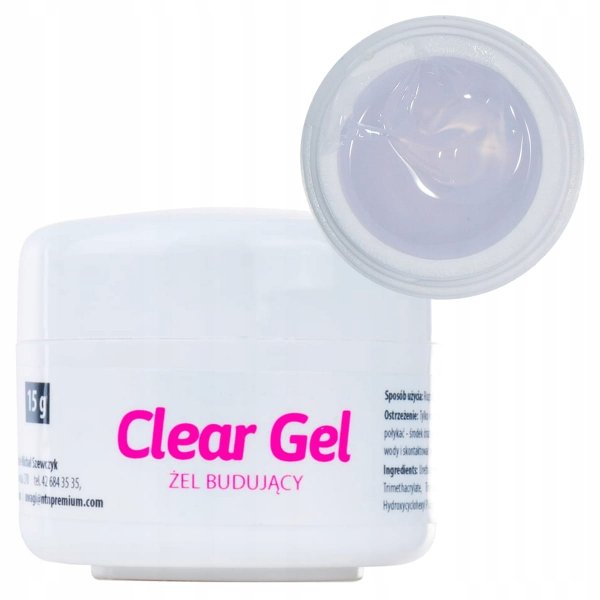 Żel do paznokci Ntn Gel Clear 15 g