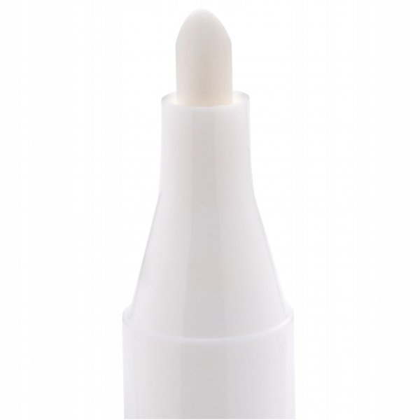 Korektor w pisaku z 3 wymiennymi końcówkami różowo-biały