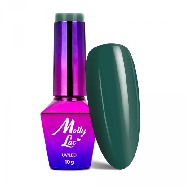 Lakier hybrydowy MollyLac AntiDepressant Verte 10g Nr 490
