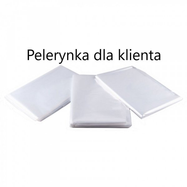 Polerynki fryzjerskie jednorazowe loiliwe bezbarwne HDPE - 5szt