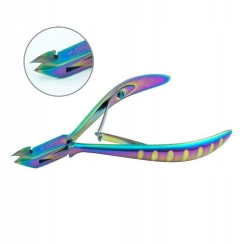 Cążki profesjonalne Lexwo do skórek multicolor 138