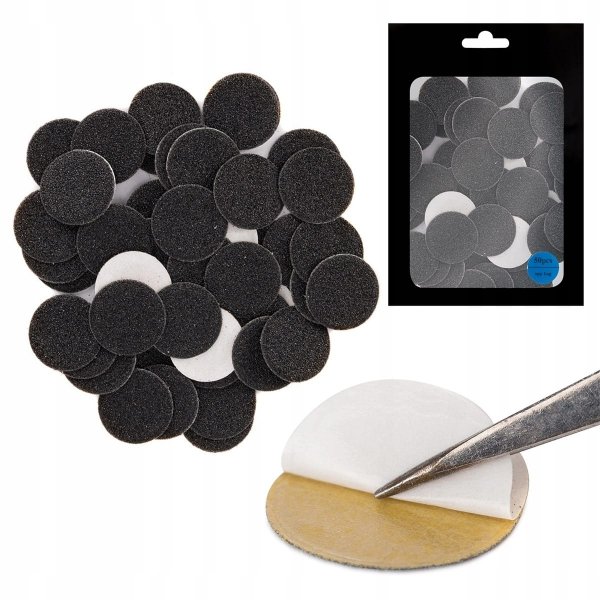 TARCZE WYMINNE NAKŁADKI DO PODODYSKÓW S 15mm #80 50szt