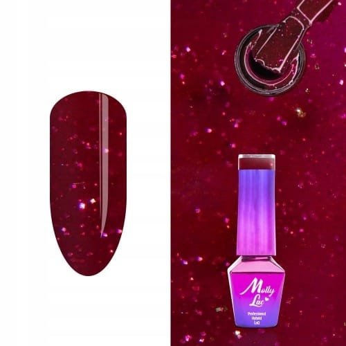 Lakier hybrydowy Molly Lac A Kiss In Paris 5ml191
