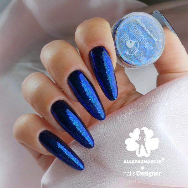 Pyłek do paznokci Glitter Bomb Effect Allepaznokcie Nr 01