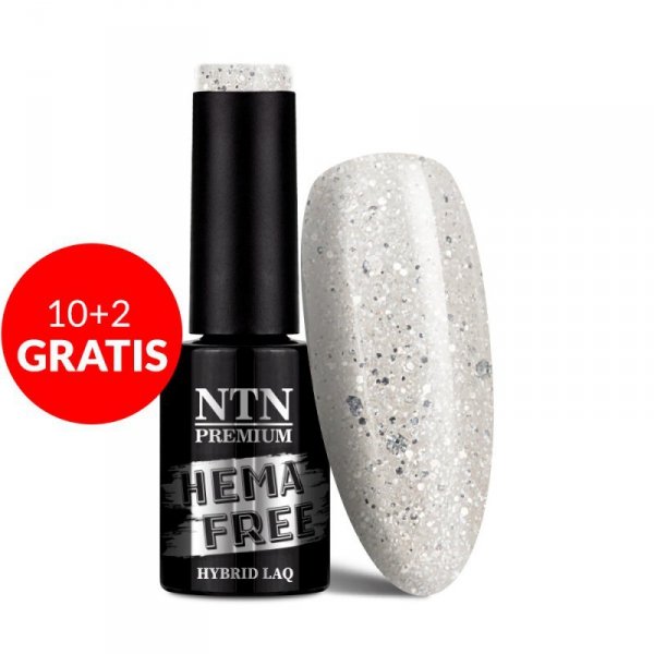 Lakier hybrydowy NTN Premium Fiesta Collection HEMA/Di-HEMA Free 5g Nr 74