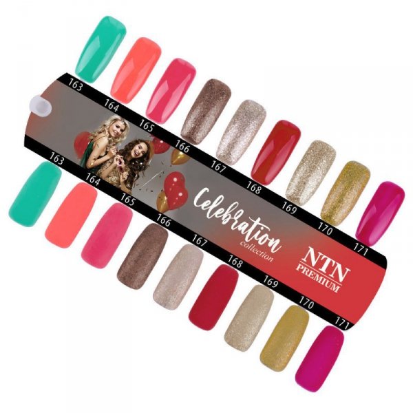 Lakier hybrydowy Ntn Premium Celebration Collection HEMA/Di-HEMA Free 5g Nr 171
