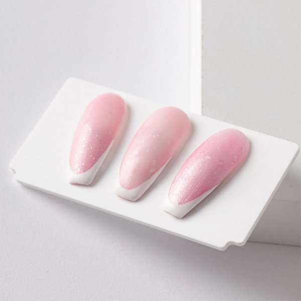 2+1gratis Lakier hybrydowy MollyLac Sparkling French Wedding mermaid HEMA/Di-HEMA Free 10g Nr 706