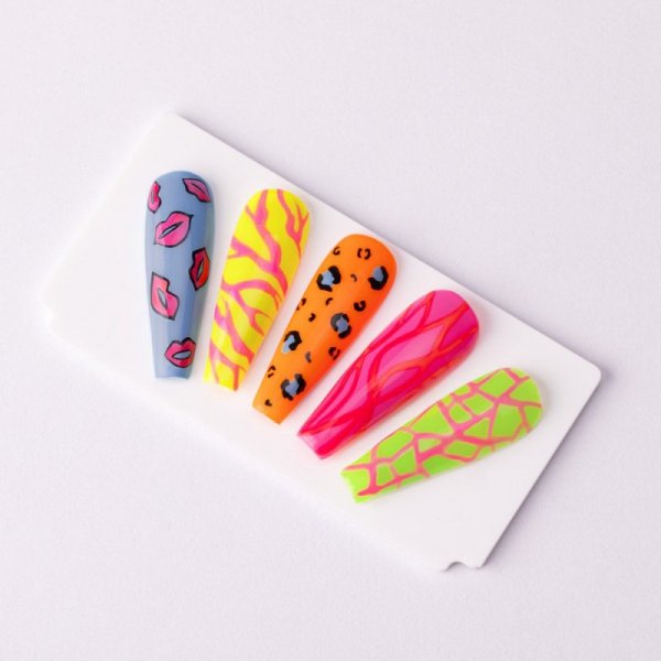 Lakier hybrydowy Molly Nails Neons Yellow Light HEMA/Di-HEMA Free 8g Nr 71