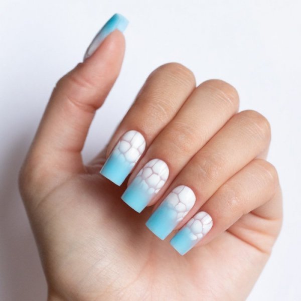 Aqua Gel żel do zdobień na mokro, efekt blooming MollyLac HEMA/Di-HEMA free 10g