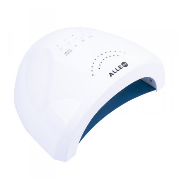 Lampa do paznokci UV/DUAL LED 24/48W do lakierów hybrydowych Allelux 1 biała