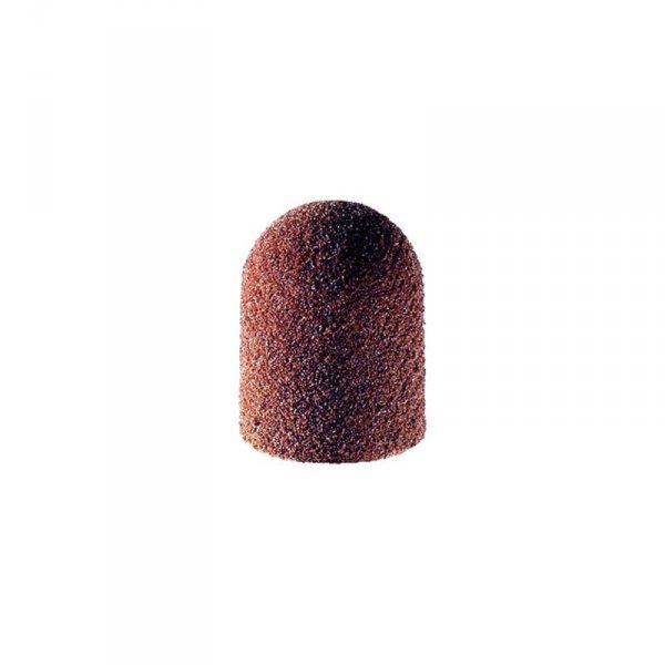 Kapturki do pedicure gradacja 100 10 mm 100szt AlleMed Brązowy Brown