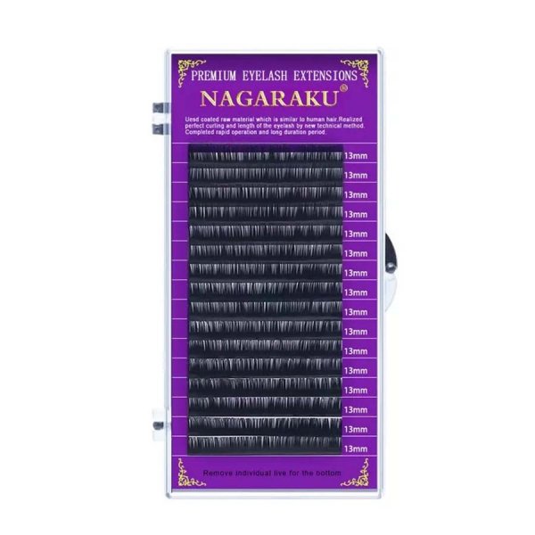 Rzęsy Nagaraku D, 0.07, 7 mm