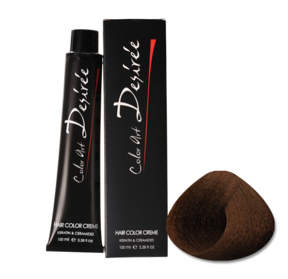 Color Art Desiree Farba do włosów 6,89 Czekoladowo Bursztynowy Ciemny Blond - 100ml