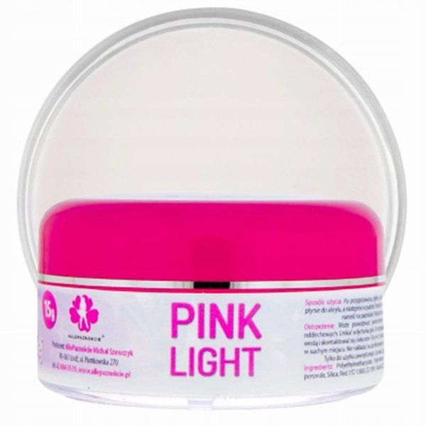 Akryl do paznokci Pink Light Super Jakość 30 g Nr 3