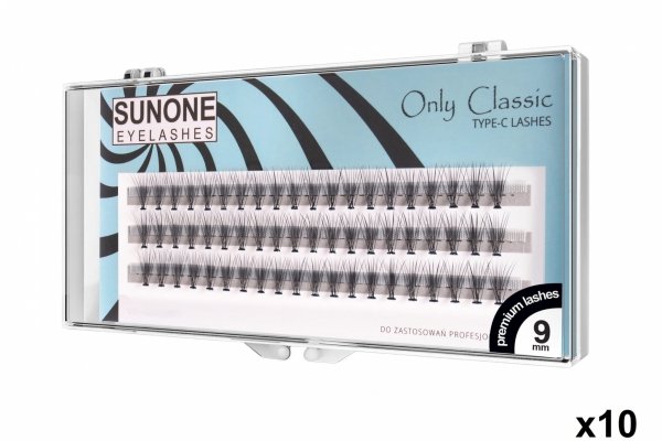 Rzęsy Kępki Standard Sunone 9mm - 60szt
