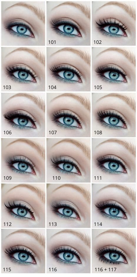 Rzęsy na pasku Neicha model 104