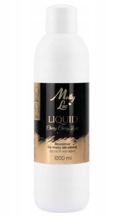 Liquid do akrylu monomer MollyLac Cherry Cherry Lady o zapachu wiśni 1000 ml