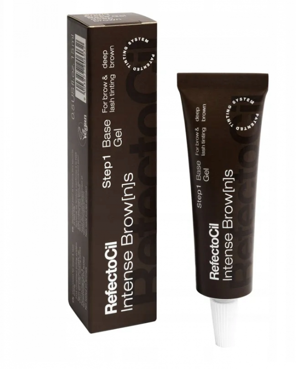RefectoCil Intense Brow[n]s Base Gel Deep Brown 15ml