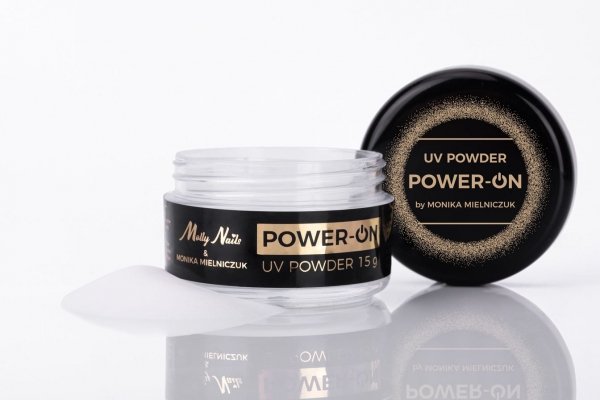 Proszek akrylowy Molly Nails biały 15g