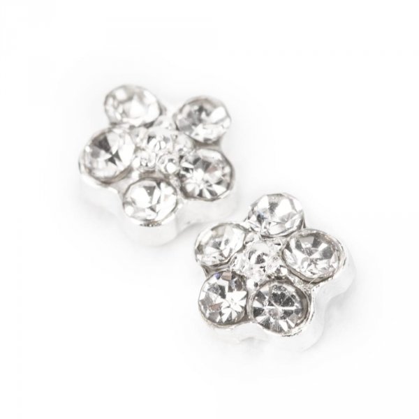 Kwiatki 3D do zdobienia paznokci Molly Nails K1122 10 szt