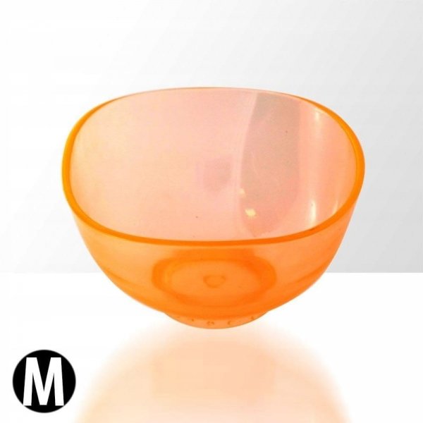 Miseczka silikonowa do alg pomarańczowa rozmiar M
