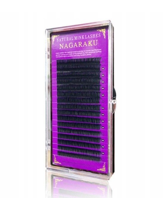 Rzęsy Nagaraku C, 0,05, 13 mm czarne