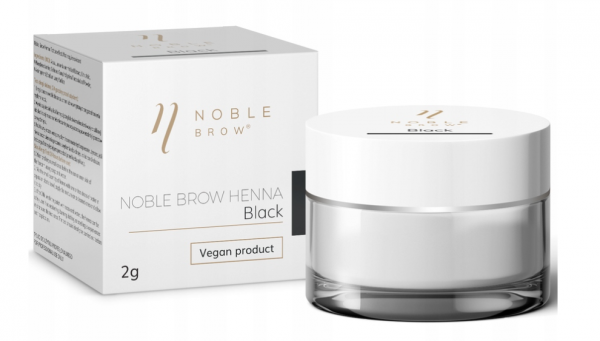 Henna pudrowa do brwi Noble Black