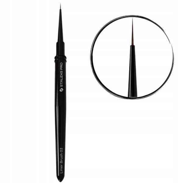 STALEKS EXPERT PĘDZELEK DO ZDOBIEŃ PAZNOKCI 0,9MM / 10MM NBE-03