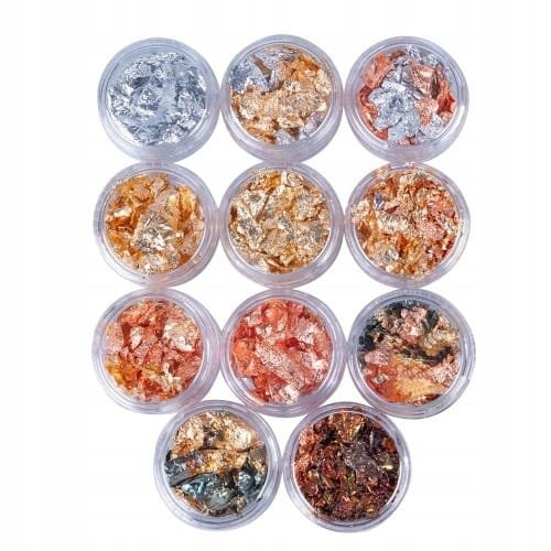 PAZŁOTKO CIENKA FOLIA PŁATKI DO ZDOBIEŃ 3G NR 11