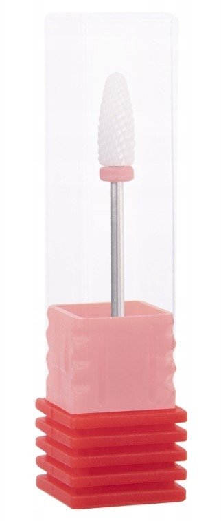 Frez ceramiczny stożek czerwony 3/32 Tirch Cylinder F