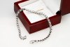 Bransoleta Srebro rodowane Markazyty BDM3236