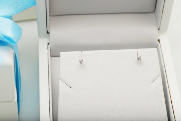 Kolczyki Złoto Diament KXD2555
